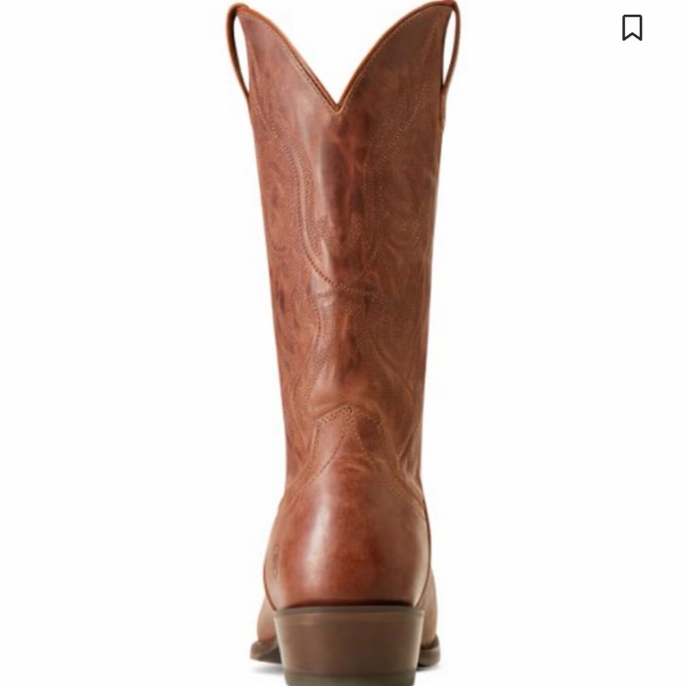 ARIAT MEN'S UPTOWN WHISKEY BARREL WESTERN BOOTS - SNIP TOE - Picture 3 of 11